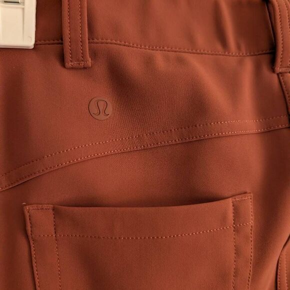Lululemon City Slick Slim 5 Pocket High Rise Pant Ancient Copper - Picture 6 of 7